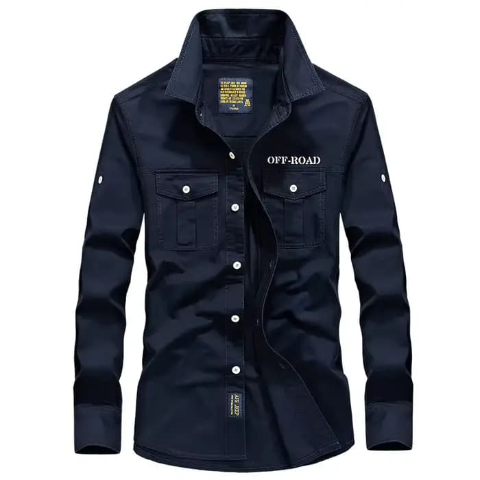 Chemise de marque hommes 2025 printemps automne 100% coton à manches longues mince