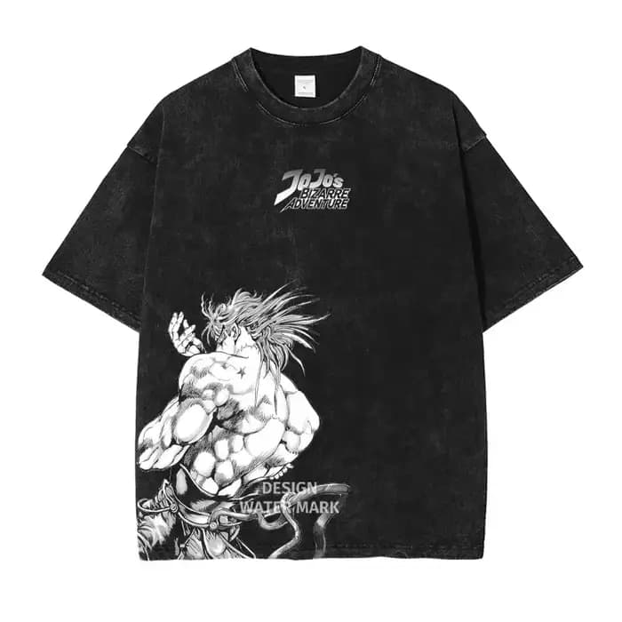 T-shirt imprimé Gyro de Joestar de JoJo's Bizarre Adventure pour homme