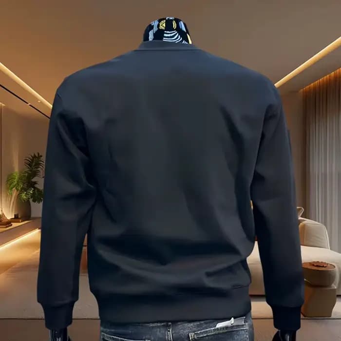 Paris décontracté mode hommes sweat à capuche col rond de haute qualité printemps automne chaud doux à manches longues T-shirts mâle maison en plein air pull