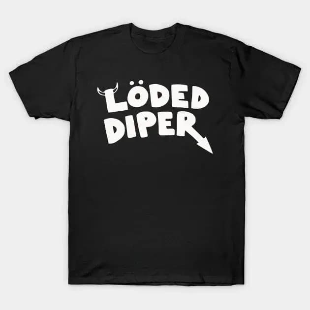 Vêtements drôles LODED DIPER DIARY OF A WIMP KID imprimé t-shirts hauts femmes été confortable hauts