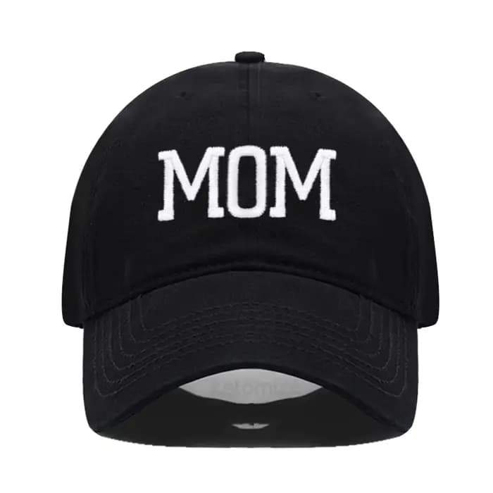 Casquette de Baseball en coton pur brodée DAD MOM pour hommes et femmes, casquette de sport et de Go