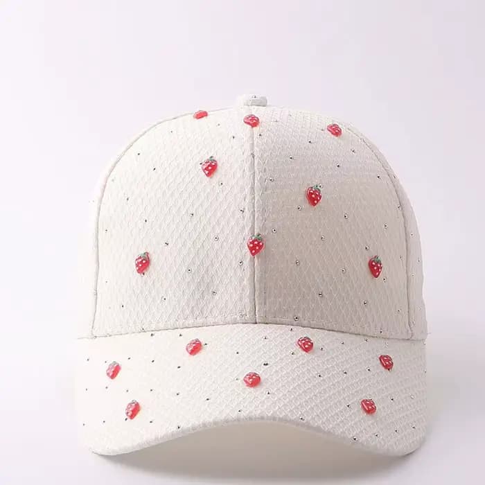 Casquette de baseball couleur bonbon