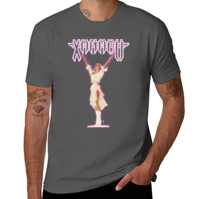 XANADU Kira Olivia Newton-John - T-shirt Purple Glow pour homme