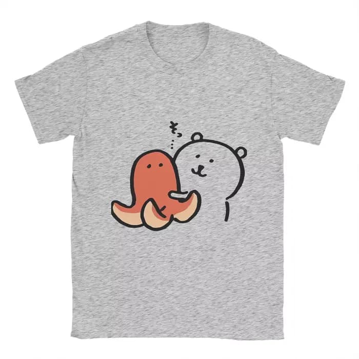 Blague ours imprimé t-shirt pour femmes été Vintage t-shirts col rond Hip Hop