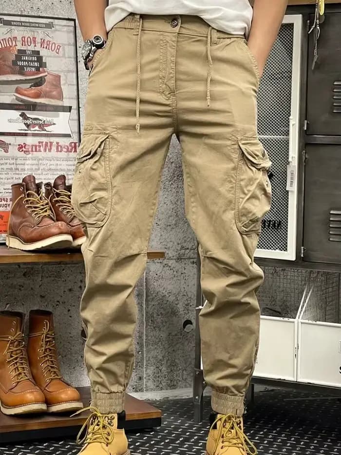 Pantalon cargo multi-poches pour homme