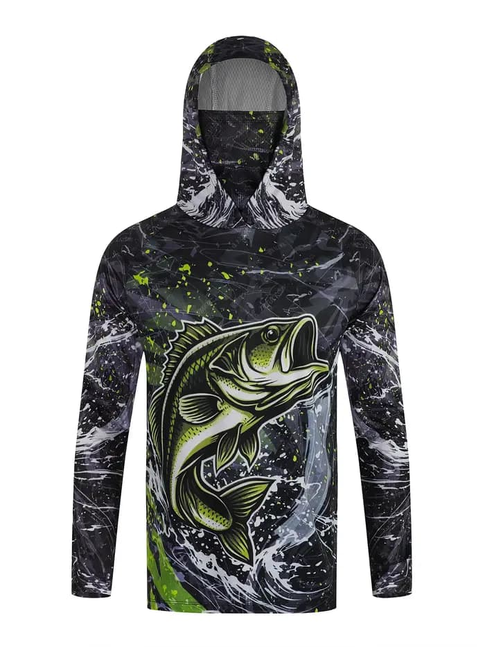 Sweat à capuche ultime pour homme avec masque intégré – Restez confortable partout