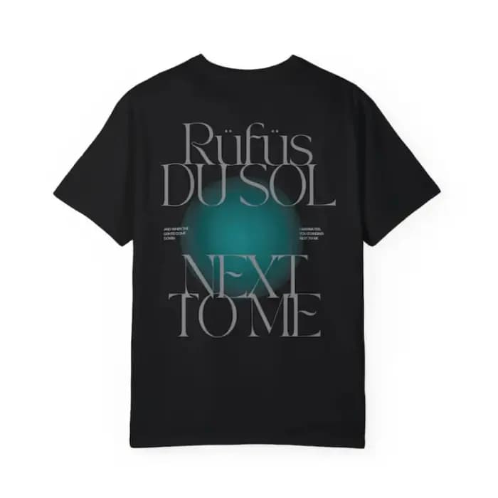 Rufus du Sol t-shirt à manches courtes unisexe Sport pull Harajuku y2k t petit haut usage quotidien