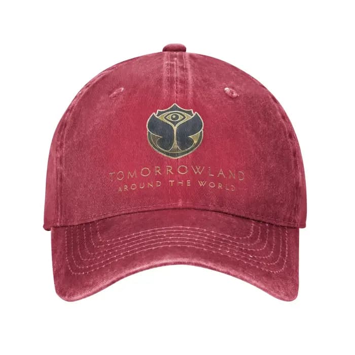 Casquette de baseball pour hommes avec logo Tomorrowland 2026, tendance