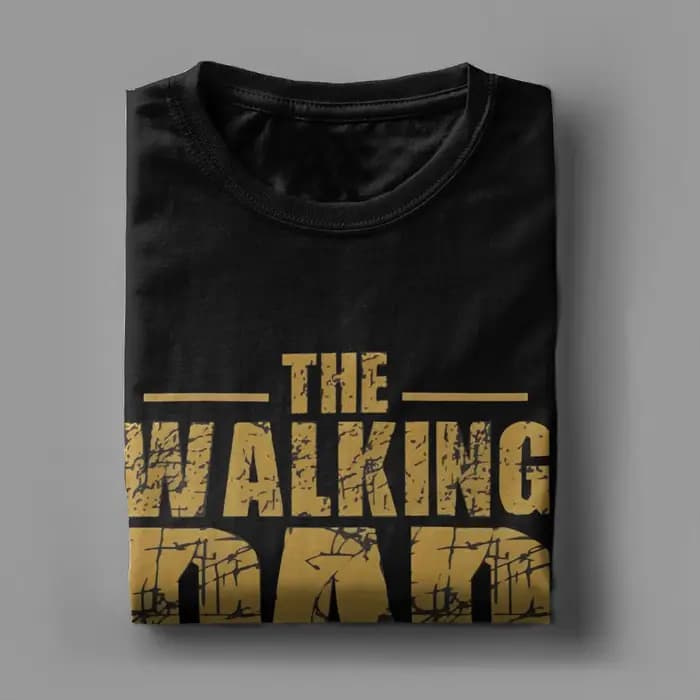 Hommes T-Shirts le marche papa Vintage 100% coton t-shirt à manches courtes fête des pères