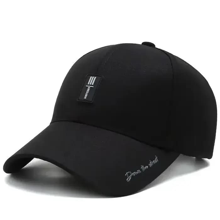 Casquette de baseball unisexe brodée extensible