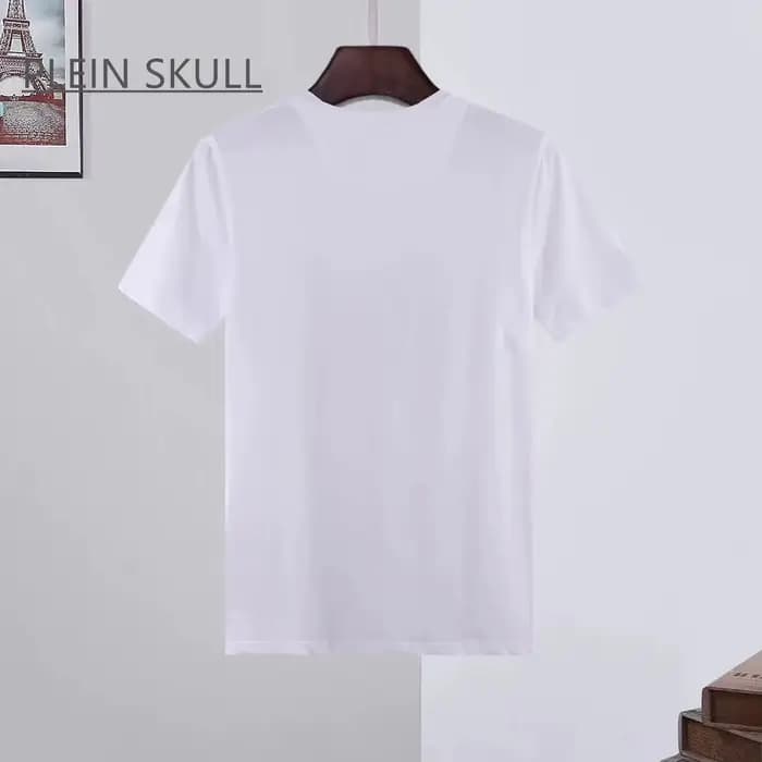 PLEIN crâne imprimé respirant T-shirt hommes rue gothique ample