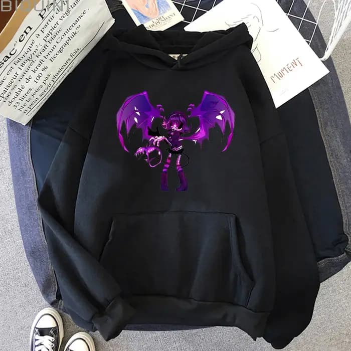 Sweats à capuche unisexes avec impression d'anime d'horreur, pulls pour filles, streetwear Hip Hop,