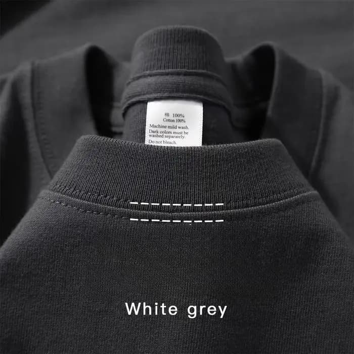 100% coton GSM 250G hommes t-shirts été poids lourd couleur unie col rond manches courtes Tops basiques