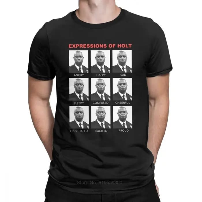 T-Shirt hommes Expressions de Holt hauts Cool Brooklyn neuf