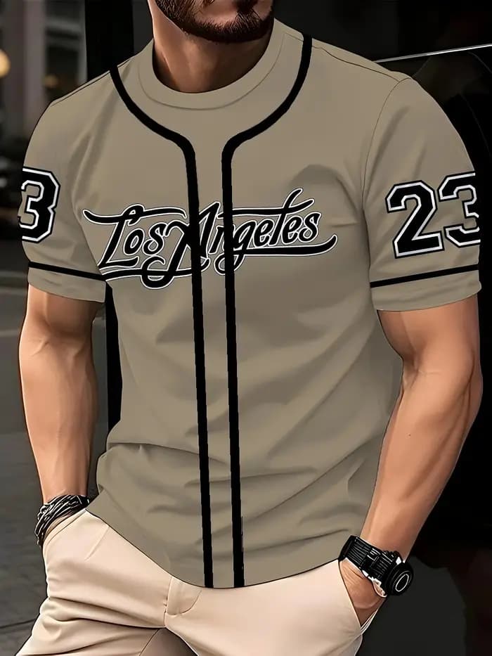 Nouveau T-shirt pour homme 3D numérique 23