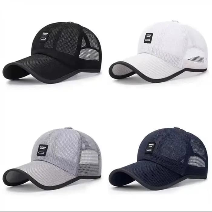 Visières hommes maille casquettes de Baseball casquette de protection solaire Sports de plein air Net chapeaux pour