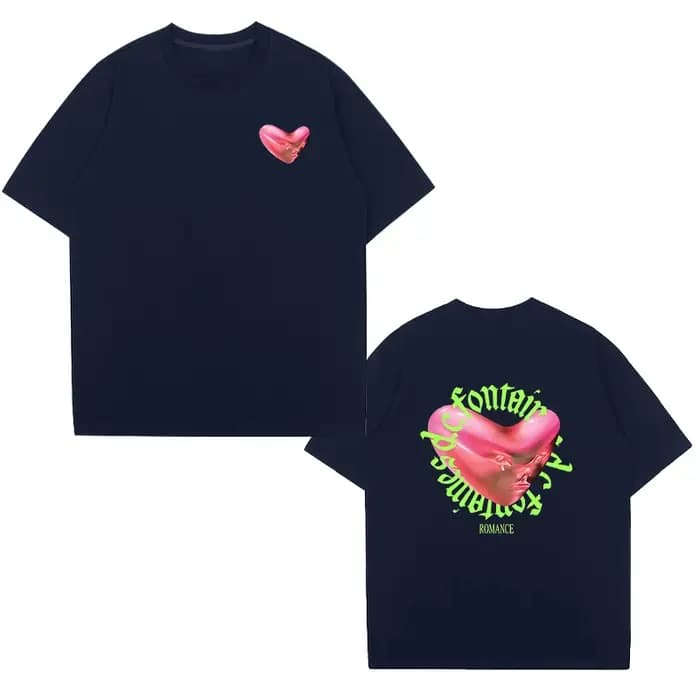 T-shirt imprimé 2026 Fontaines DC Romance pour hommes et femmes
