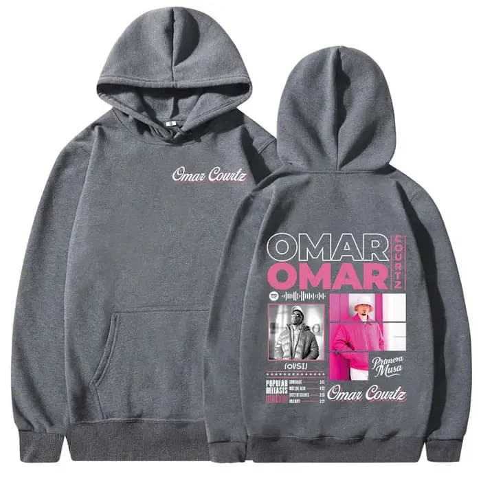 Omar Courtz Primera Musa Album Tour Merch sweat à capuche pour homme femmes vêtements mode sweats