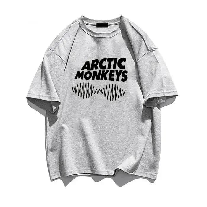 Arctic Monkeys Vêtements Femmes T-shirt Mâle Manga Décontracté 2022 Y2k Blanc