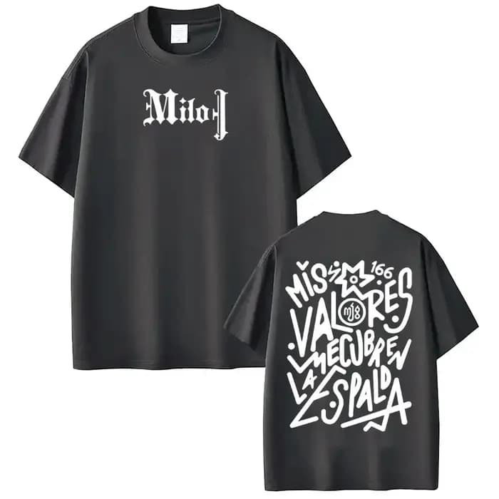 Rappeur Milo J mode graphique T-shirt hommes femmes
