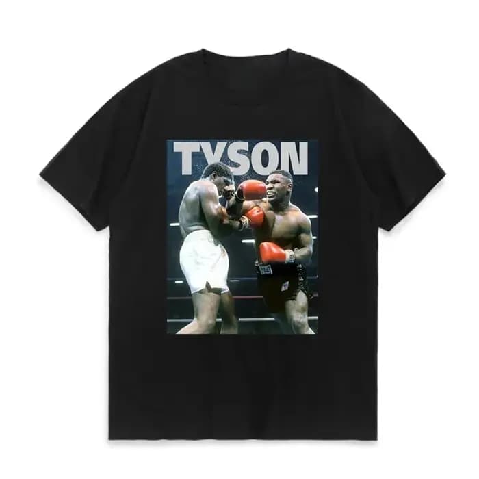 T-shirt de champion de boxe Iron Mike