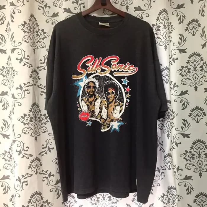 Nouveau!!! T-shirt Remake de groupe sonique en soie