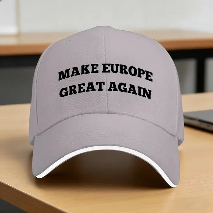 Casquette de baseball « Make Europe Great Again » pour femmes et hommes