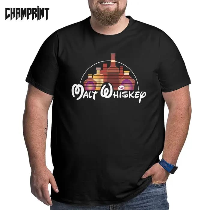 T-shirt à Manches Courtes et Col Ras du Cou pour Homme