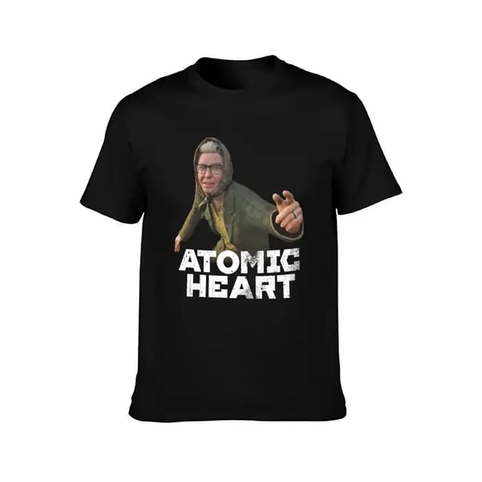 Granny Zina - T-shirt Meme Crazy Babushka du jeu Atomic Heart