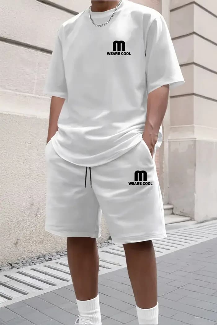 T-shirt noir pour homme à manches courtes