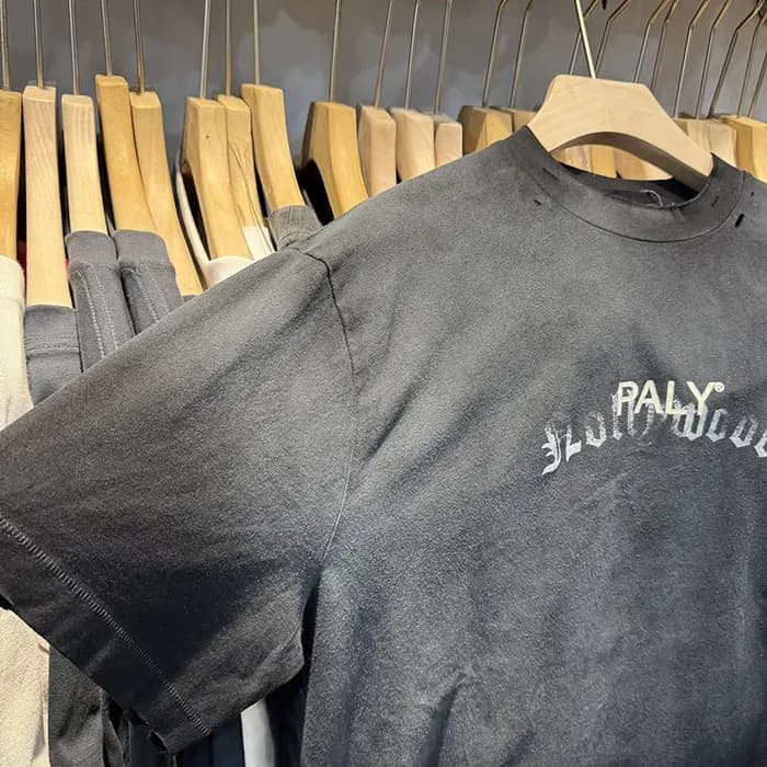 T-shirts pour hommes de style minimaliste avec logo imprimé