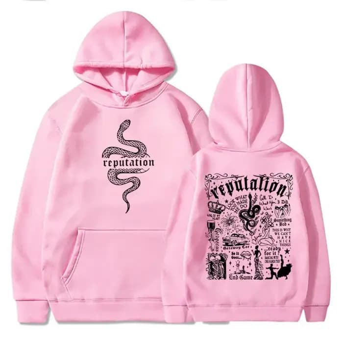 Dernière tendance Code Taylor réputation mode sweat à capuche