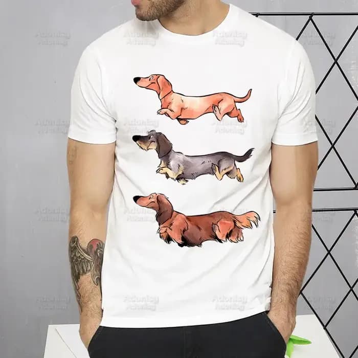 T-shirt décontracté à manches courtes pour hommes