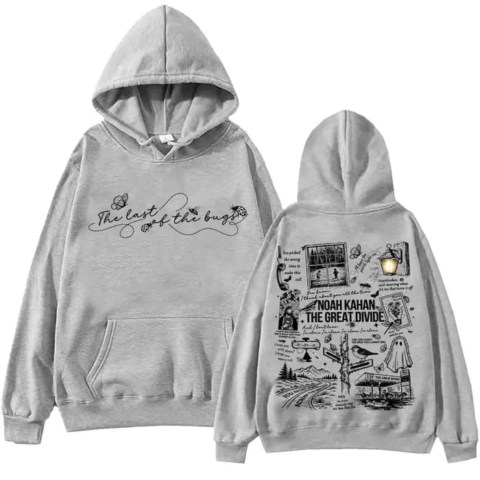 Noah-Kahan The Great Divide Tour 2026 Sweat à capuche homme femme Harajuku hauts à manches longues