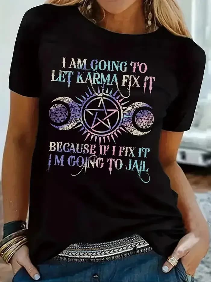 T-shirt à imprimé graphique