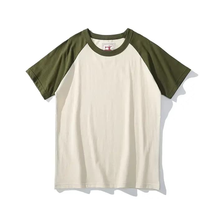 Akkad Kuti 2024 Style rétro japonais homme col rond manches Raglan t-shirts étudiant décontracté bon