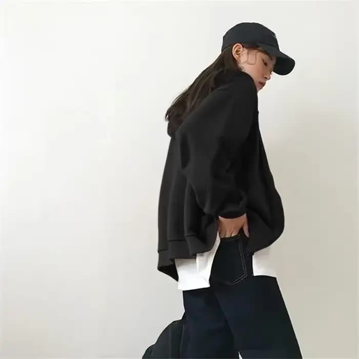 Sweat-shirt à capuche pour femme