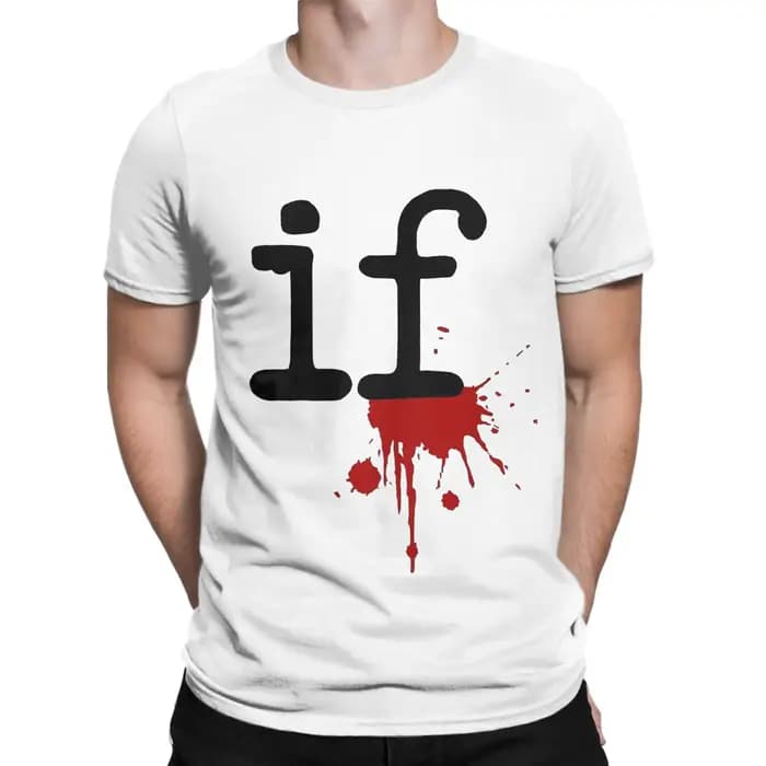Hommes sans esprit auto-indulgence si T-Shirts 100% coton vêtements Vintage à manches courtes col rond t-shirt grande