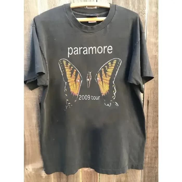 T-shirt rétro PARAMORE 2009 Tour