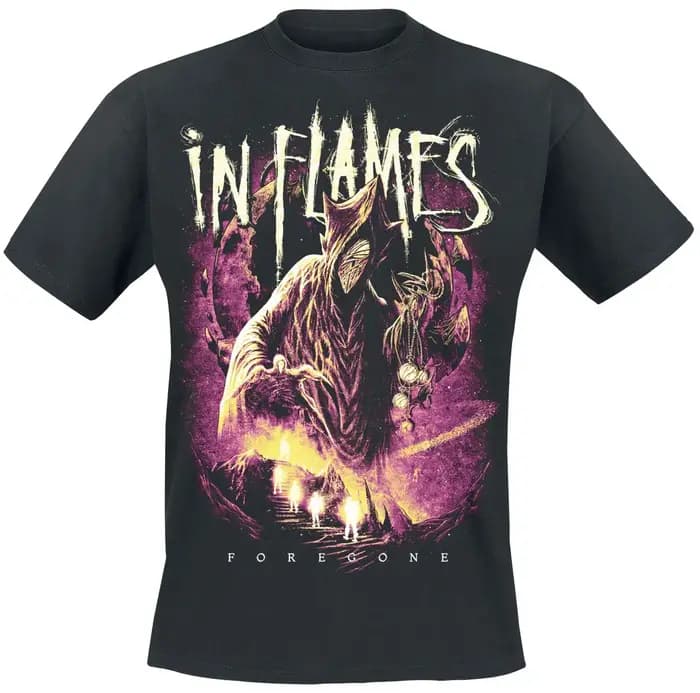 T-shirt Big Creature in Flames pour hommes et femmes