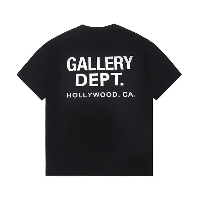 Nouveau T-shirt Vintage 2026 Style Urbain, Imprimé 'Gallery' et Lettres Tendance, Col Rond Décontrac
