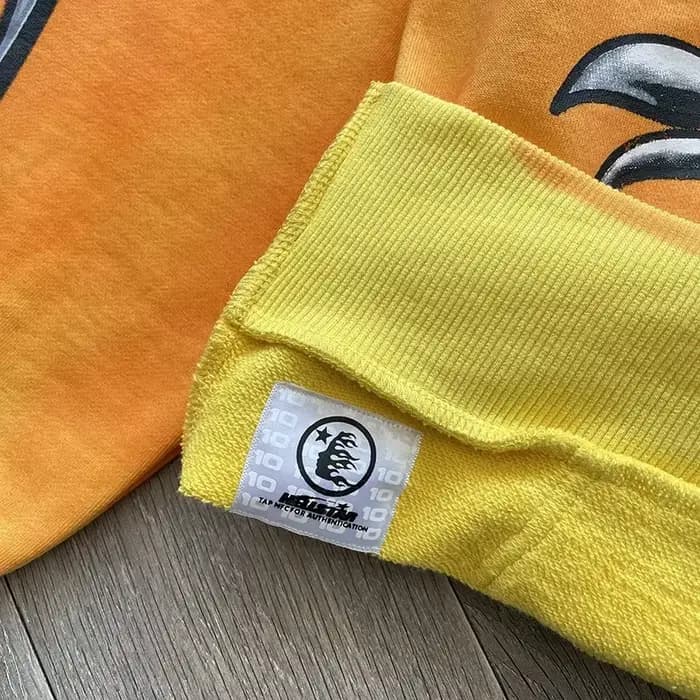 HS sun zip up sweat à capuche orange capsule 11