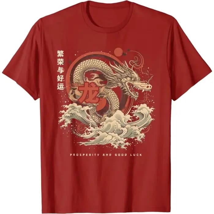 T-Shirt à Manches Courtes et Col Rond pour Homme