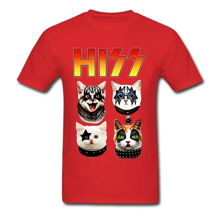 Économie drôles KISS Hd'appareils Cat pour hommes