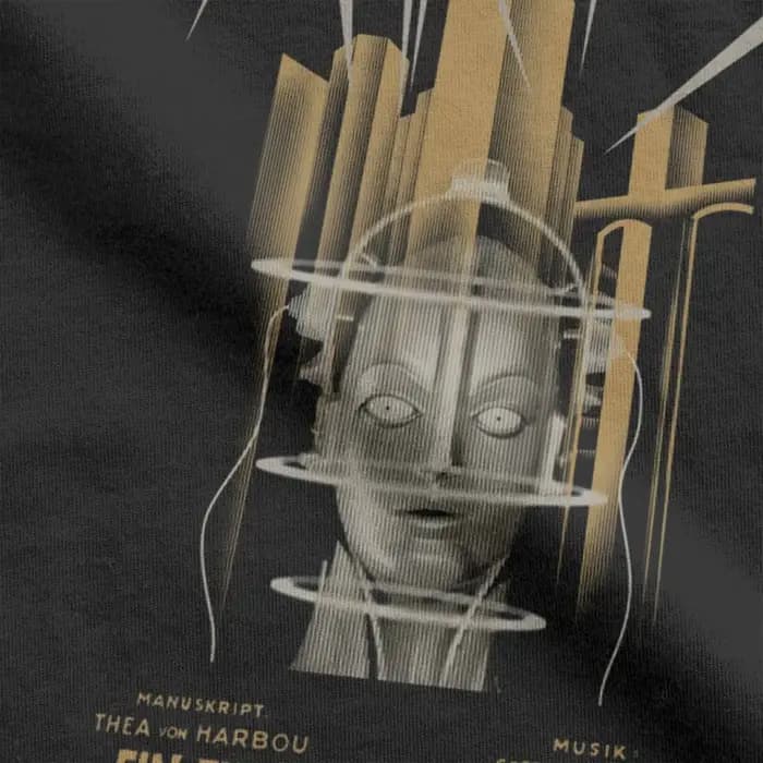 Metropolis Fritz Lang film allemagne cinéma science-fiction loisirs vêtements pour hommes 100% coton t-shirts à manches courtes cadeau hauts