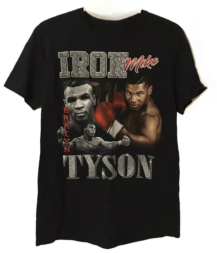 T-shirt de champion de boxe Iron Mike