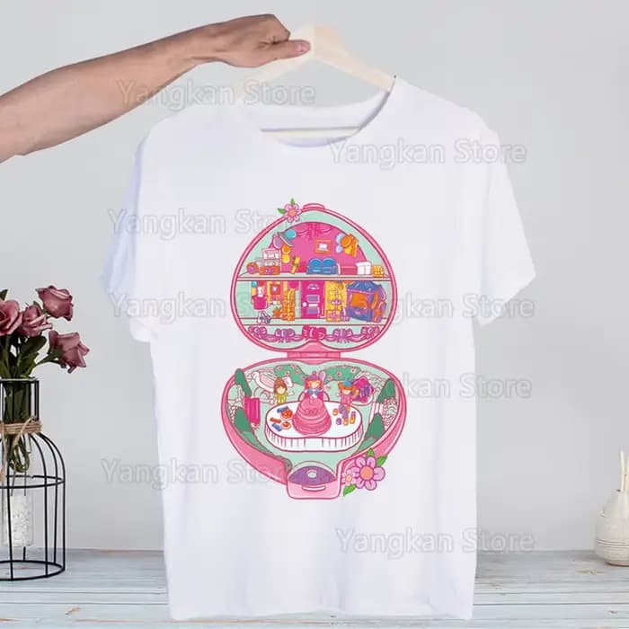 Polly poche T-shirt hommes nouveau décontracté à manches courtes T-shirt Homme Manga unisexe T-shirt