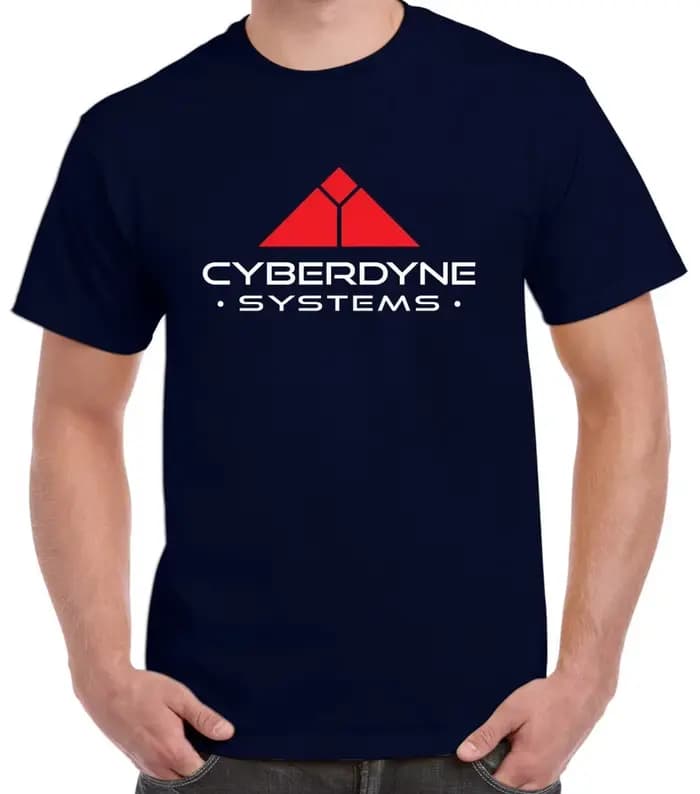 Cyberdyne Systems T-shirt à thème de film de science-fiction rétro