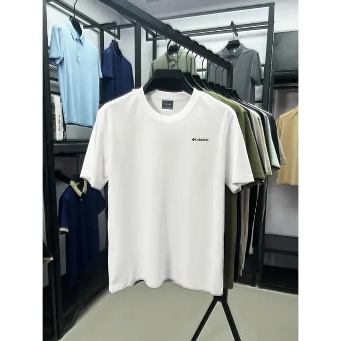 T-shirt Homme Tendance en Coton Respirant et Léger, Style Sportif Décontracté avec Logo Imprimé – Id