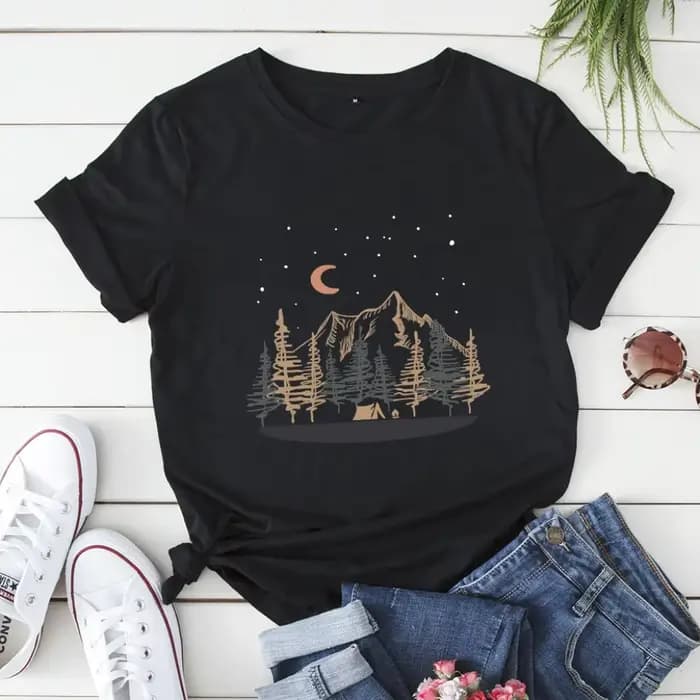 T-shirt manches courtes femme